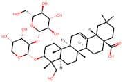 (4aS,6aS,6bR,8aR,9R,10S,12aR,12bR,14bS)-10-(((2S,3R,4S,5S)-4,5-Dihydroxy-3-(((2S,3R,4S,5S,6R)-3,4,…