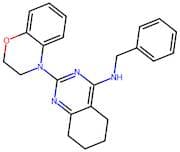 N-Benzyl-2-(2,3-dihydro-4H-benzo[b][1,4]oxazin-4-yl)-5,6,7,8-tetrahydroquinazolin-4-amine