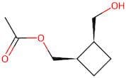 ((1R,2S)-2-(Hydroxymethyl)cyclobutyl)methyl acetate