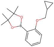 2-(2-(Cyclopropylmethoxy)phenyl)-4,4,5,5-tetramethyl-1,3,2-dioxaborolane