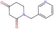 1-(Pyridin-3-ylmethyl)piperidine-2,4-dione
