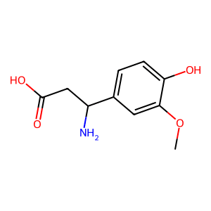 3-Amino-3-(4-hydroxy-3-methoxyphenyl)propanoic acid
