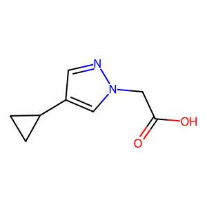 2-(4-Cyclopropyl-1H-pyrazol-1-yl)acetic acid