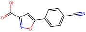 5-(4-Cyanophenyl)isoxazole-3-carboxylic acid