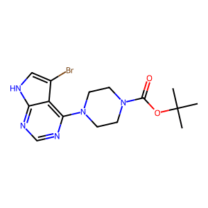 4-(4-Boc-1-piperazinyl)-5-bromo-7H-pyrrolo[2,3-d]pyrimidine