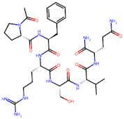(S)-2-((3S,6S,9S,12S)-1-((S)-1-Acetylpyrrolidin-2-yl)-3-benzyl-6-(3-guanidinopropyl)-9-(hydroxymet…