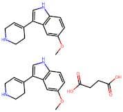 5-Methoxy-3-(1,2,3,6-tetrahydropyridin-4-yl)-1H-indole hemisuccinate