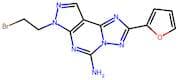 7-(2-Bromoethyl)-2-(furan-2-yl)-7H-pyrazolo[4,3-e][1,2,4]triazolo[1,5-c]pyrimidin-5-amine