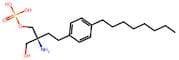(S)-2-Amino-2-(hydroxymethyl)-4-(4-octylphenyl)butyl dihydrogen phosphate