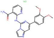 2-((7-(3,4-Dimethoxyphenyl)imidazo[1,2-c]pyrimidin-5-yl)amino)nicotinamide hydrochloride