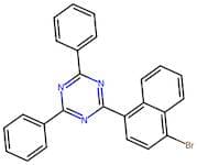 2-(4-Bromonaphthalen-1-yl)-4,6-diphenyl-1,3,5-triazine