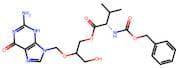 2-((2-Amino-6-oxo-3,6-dihydro-9H-purin-9-yl)methoxy)-3-hydroxypropyl ((benzyloxy)carbonyl)-L-valin…