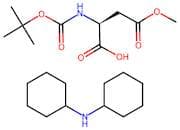 Dicyclohexylamine (S)-2-((tert-butoxycarbonyl)amino)-4-methoxy-4-oxobutanoate