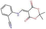 2-(((2,2-Dimethyl-4,6-dioxo-1,3-dioxan-5-ylidene)methyl)amino)benzonitrile