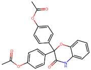 (3-Oxo-3,4-dihydro-2H-benzo[b][1,4]oxazine-2,2-diyl)bis(4,1-phenylene) diacetate