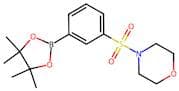 4-((3-(4,4,5,5-Tetramethyl-1,3,2-dioxaborolan-2-yl)phenyl)sulfonyl)morpholine