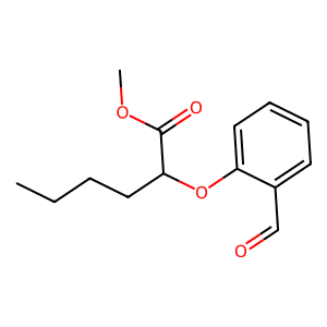 Methyl 2-(2-formylphenoxy)hexanoate