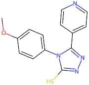 4-(4-Methoxyphenyl)-5-(pyridin-4-yl)-4H-1,2,4-triazole-3-thiol