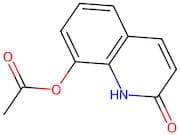 2-Oxo-1,2-dihydroquinolin-8-yl acetate