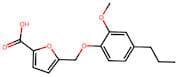 5-((2-Methoxy-4-propylphenoxy)methyl)furan-2-carboxylic acid