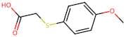 2-((4-Methoxyphenyl)thio)acetic acid