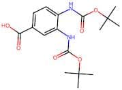 3,4-Bis((tert-butoxycarbonyl)amino)benzoic acid