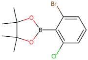 2-(2-Bromo-6-chlorophenyl)-4,4,5,5-tetramethyl-1,3,2-dioxaborolane