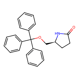 (S)-5-((Trityloxy)methyl)pyrrolidin-2-one
