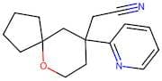 2-(9-(Pyridin-2-yl)-6-oxaspiro[4.5]decan-9-yl)acetonitrile