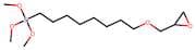 Trimethoxy(8-(oxiran-2-ylmethoxy)octyl)silane