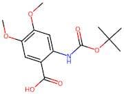 2-((tert-Butoxycarbonyl)amino)-4,5-dimethoxybenzoic acid