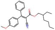 2-Ethylhexyl 2-cyano-3-(4-methoxyphenyl)-3-phenylacrylate