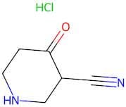 4-Oxopiperidine-3-carbonitrile hydrochloride