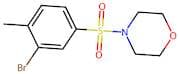 4-((3-Bromo-4-methylphenyl)sulfonyl)morpholine