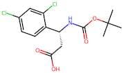 (R)-3-((tert-Butoxycarbonyl)amino)-3-(2,4-dichlorophenyl)propanoic acid