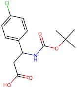3-((tert-Butoxycarbonyl)amino)-3-(4-chlorophenyl)propanoic acid
