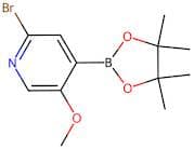 2-Bromo-5-methoxy-4-(4,4,5,5-tetramethyl-1,3,2-dioxaborolan-2-yl)pyridine