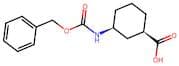 (1R,3S)-rel-3-(((Benzyloxy)carbonyl)amino)cyclohexanecarboxylic acid