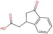 2-(3-Oxo-2,3-dihydro-1H-inden-1-yl)acetic acid