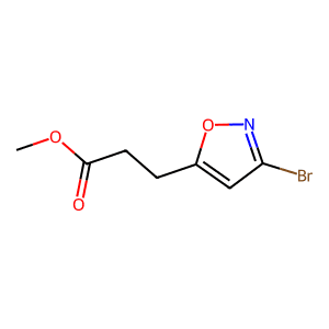 Methyl 3-(3-bromoisoxazol-5-yl)propanoate