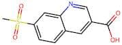 7-(Methylsulfonyl)quinoline-3-carboxylic acid