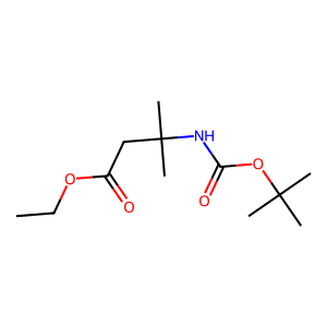 Ethyl 3-((tert-butoxycarbonyl)amino)-3-methylbutanoate