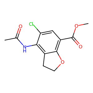 Methyl 4-acetamido-5-chloro-2,3-dihydrobenzofuran-7-carboxylate