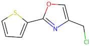 4-(Chloromethyl)-2-(thiophen-2-yl)oxazole