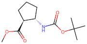 Methyl (1S,2S)-2-((tert-butoxycarbonyl)amino)cyclopentane-1-carboxylate