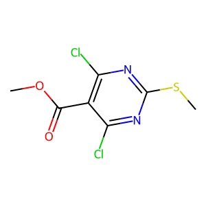 Methyl 4,6-dichloro-2-(methylthio)pyrimidine-5-carboxylate