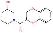 (2,3-Dihydrobenzo[b][1,4]dioxin-2-yl)(3-hydroxypiperidin-1-yl)methanone