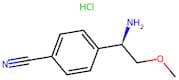 (R)-4-(1-Amino-2-methoxyethyl)benzonitrile hydrochloride