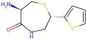 (2S,6R)-6-Amino-2-(thiophen-2-yl)-1,4-thiazepan-5-one