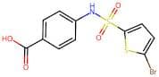 4-((5-Bromothiophene)-2-sulfonamido)benzoic acid